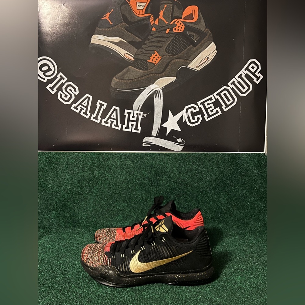Kobe 10 Elite ‘Christmas’ Size 13